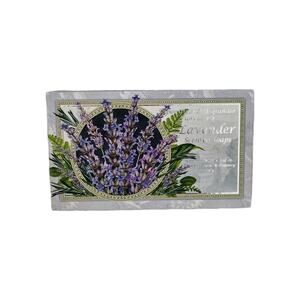 Saponificio Tuscany Flower Lavender Scented Bar Soap 3 X 3.52 oz Each NEW Italy